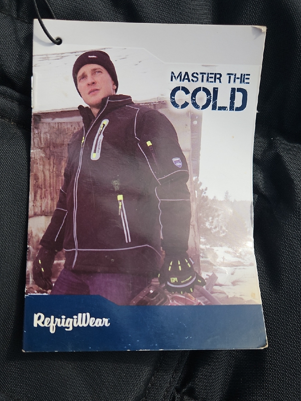 RefrigiWear Men’s Black Insulated Puffer Jacket